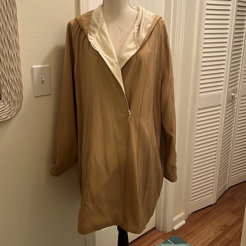 Mycra Pac reversible raincoat